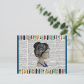 Carte Postale Le paradis des lecteurs fantasques (Debout devant)