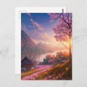 Carte Postale Le paradis des pêcheurs (Devant / Derrière)