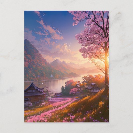 Carte Postale Le paradis des pêcheurs (Devant)