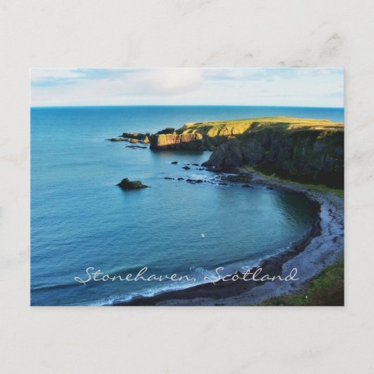 Carte Postale Le paradis magique de Stonehaven en Ecosse ! (Devant)