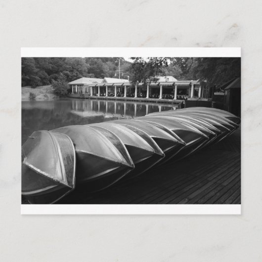 Carte Postale Le parc Boathouse Central Park (Devant)