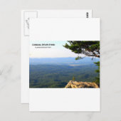 CARTE POSTALE LE PARC D'ÉTAT DE CHEAHA - LE POINT LE PLUS ÉLEVÉ  (Devant / Derrière)