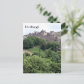 Carte Postale le parc du château d'edinburgh (Debout devant)