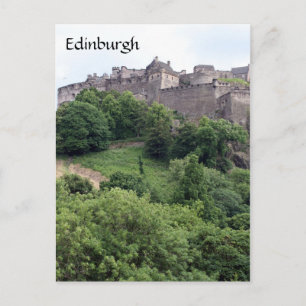 Carte Postale le parc du château d'edinburgh