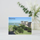 Carte Postale le parc du front de mer de darwin (Debout devant)