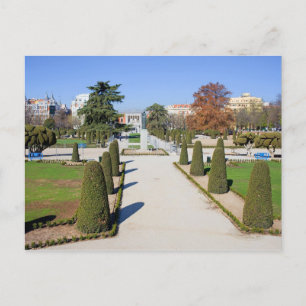 Carte Postale Le Parc du Retiro de Buen à Madrid