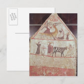 Carte Postale Le parc et la procession de Charon (Devant / Derrière)