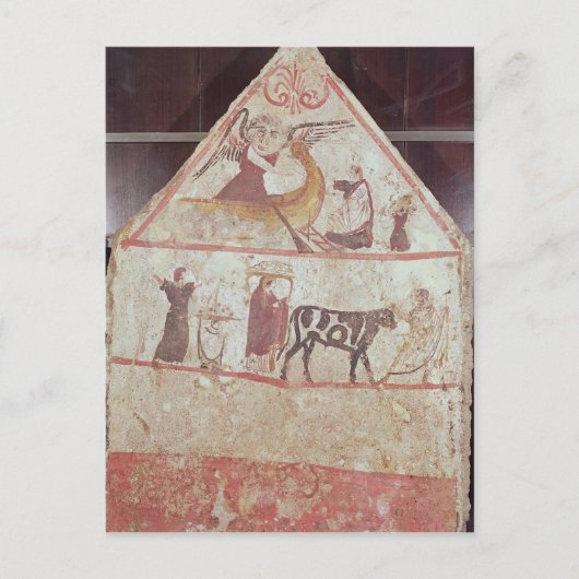 Carte Postale Le parc et la procession de Charon (Devant)