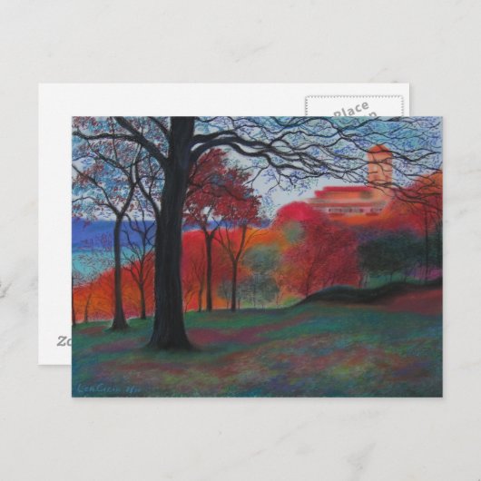 Carte Postale Le Parc Fort Tryon Au Bord Des Cloîtres (Devant / Derrière)