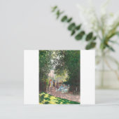 Carte Postale Le Parc Monseau par Claude Monet (Debout devant)