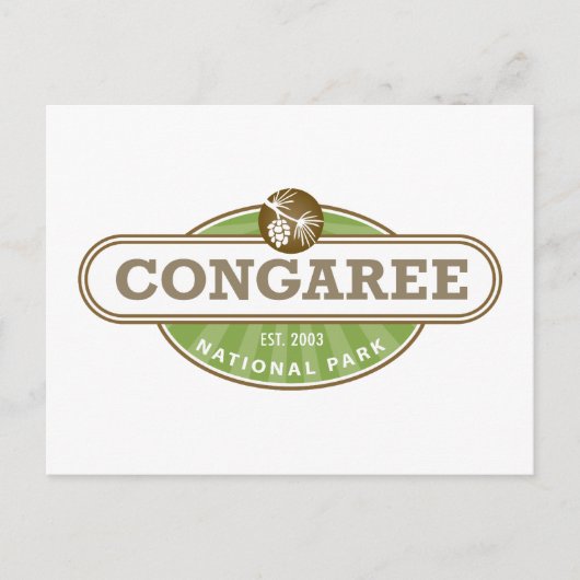 Carte Postale Le Parc national de Congaree (Devant)