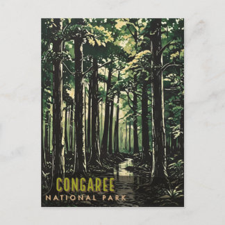 Carte Postale Le Parc national de Congaree
