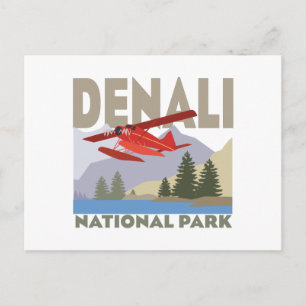 Carte Postale Le Parc national de Denali
