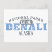 Carte Postale Le Parc national de Denali (Devant)