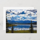 Carte Postale Le Parc national de Denali (Devant / Derrière)