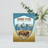 Carte Postale Le Parc national de Grand Teton (Debout devant)