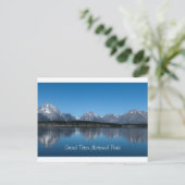 Carte Postale Le Parc national de Grand Teton (Debout devant)