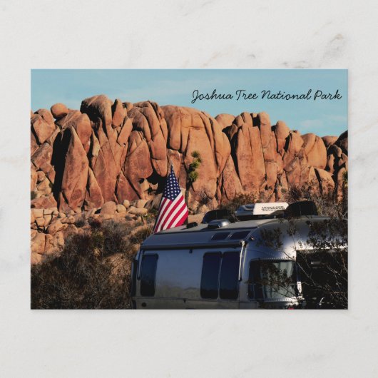 Carte Postale Le Parc national de Joshua Tree (Devant)