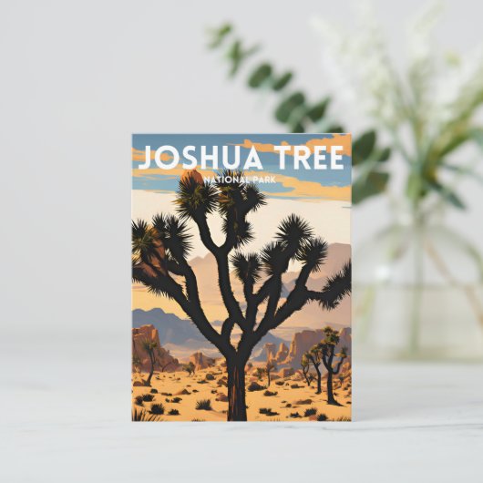 Carte Postale Le Parc national de Joshua Tree (Debout devant)