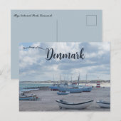 Carte Postale Le parc national de Thy au Danemark (Devant / Derrière)