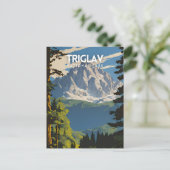 Carte Postale Le Parc national de Triglav (Debout devant)