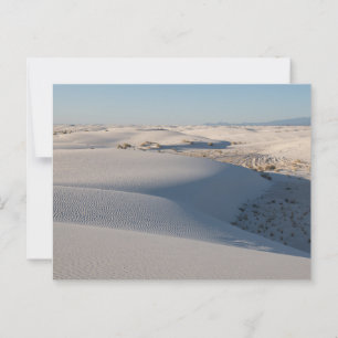 Carte Postale Le parc national de White Sands