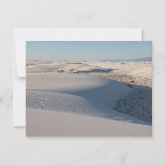 Carte Postale Le parc national de White Sands