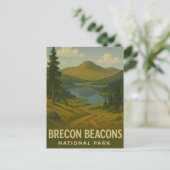 Carte Postale Le Parc national des Brecon Beacons (Debout devant)