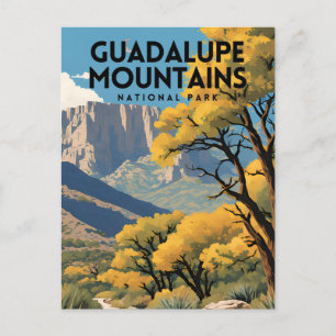 Carte Postale Le Parc national des Monts Guadalupe