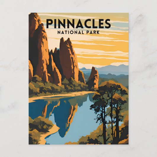 Carte Postale Le Parc national des Pinnacles (Devant)