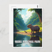 Carte Postale Le Parc National du Manu Pérou (Devant / Derrière)