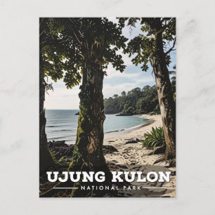 Carte Postale Le Parc national d'Ujung Kulon