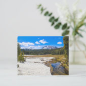 Carte Postale Le Parc national volcanique de Lassen (Debout devant)
