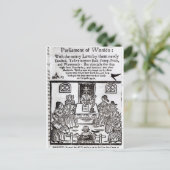 Carte Postale Le Parlement des Femmes, 1656 (Debout devant)