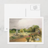 Carte Postale Le Parterre, Harewood House près de Leeds, pub. pa (Devant / Derrière)