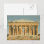 Carte Postale Le Parthénon, Athènes, 1810-1837 (Devant / Derrière)