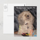 Carte Postale Le parti, le parti n'était pas pareil (Devant / Derrière)