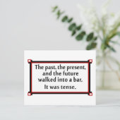 Carte Postale Le passé, le présent et l'avenir (Debout devant)