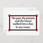 Carte Postale Le passé, le présent et l'avenir (Devant / Derrière)