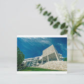 Carte Postale Le Pavillon des expositions du Getty Center (Debout devant)