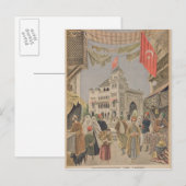 Carte Postale Le Pavillon turc à l'Universal (Devant / Derrière)
