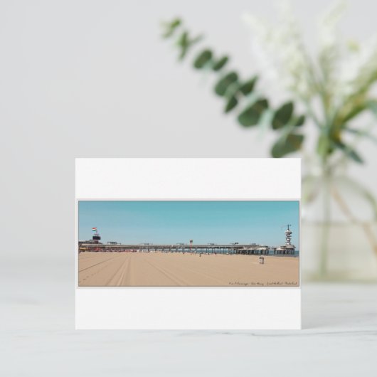 Carte Postale le Pays-Bas - Pier Scheveningen (Debout devant)