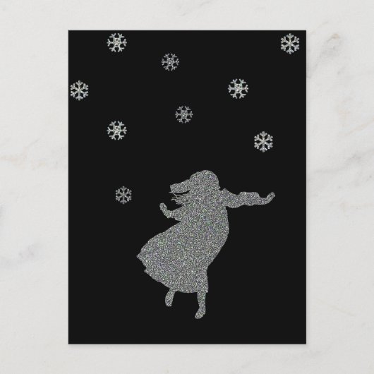 Carte Postale Le Pays de la Neige (Devant)