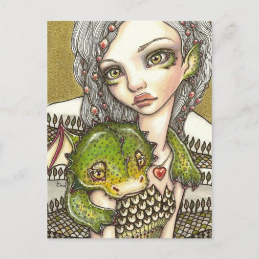 Carte Postale Le Pays des Dragons (Devant)