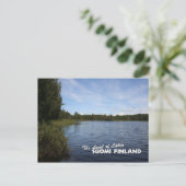Carte Postale Le Pays des Lacs : Suomi Finlande (Debout devant)