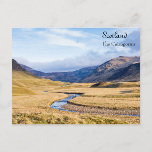 Carte Postale Le paysage ensoleillé de Cairngorms