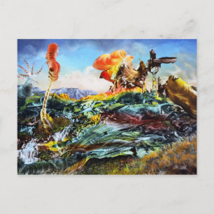 CARTE POSTALE LE PAYSAGE IMAGINAIRE DE BOGOMIL