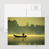 Carte Postale Le pêcheur (Devant / Derrière)