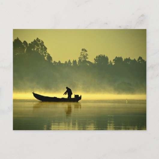 Carte Postale Le pêcheur (Devant)