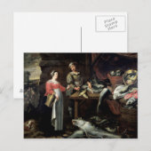 Carte Postale Le pêcheur (Devant / Derrière)